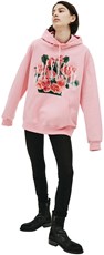 Doublet Pink Valentine Embroidered Hoodie 190771